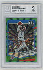 2023 Donruss #40 Shai Gilgeous-Alexander Holo Green Laser BGS 9