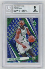 2023-24 Phoenix #77 Jaylen Brown Blue Lazer /275 BGS 9