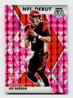 2020 Mosaic #261 Joe Burrow Rookie RC Debut Pink Camo