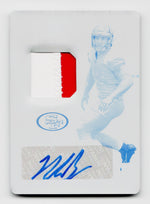 2019 Panini XR #RSA-8 Nick Bosa Printing Plate Patch Auto 1/1