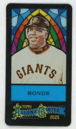 2025 Allen & Ginter #400 Barry Bonds Mini Stained Glass SSP