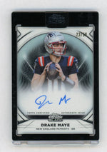 2025 Topps Chrome Black #IA-DM Drake Maye Ivory SSP Auto /50 Sealed