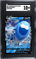 2021 Pokémon Evolving Skies Arctovish #048 Ultra Rare SGC 10