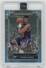 2023 Panini One and One #190 Patrick Ewing Blue /35