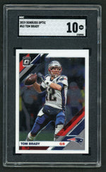 2019 Donruss Optic #63 Tom Brady SGC 10