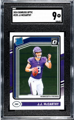 2024 Donruss Optic #235 Jj Mccarthy SGC 9