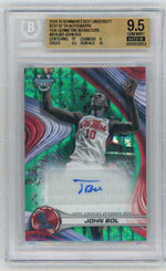 2024 Bowman's Best U John Bol Teal Geometric Auto /15 BGS 9.5