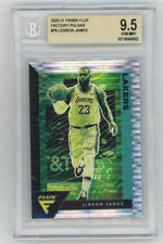2020-21 Flux #79 LeBron James Factory Pulsar BGS 9.5