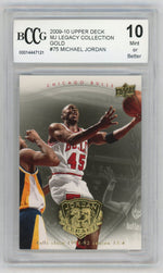 2009-10 Upper Deck MJ Legacy Collection #75 Michael Jordan BCCG 10