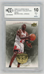 2009-10 Upper Deck MJ Legacy Gold #80 Michael Jordan BCCG 10