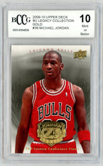 2009-10 Upper Deck MJ Legacy Gold #39 Michael Jordan BCCG 10