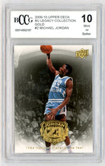 2009-10 Upper Deck MJ Legacy Gold #2 Michael Jordan BCCG 10