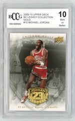 2009-10 Upper Deck MJ Legacy Gold #10 Michael Jordan BCCG 10