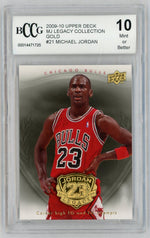 2009-10 Upper Deck MJ Legacy Gold #21 Michael Jordan BCCG 10