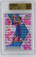2019 Mosaic #133 Shai Gilgeous-Alexander Pink Camo Prizm BGS 9.5
