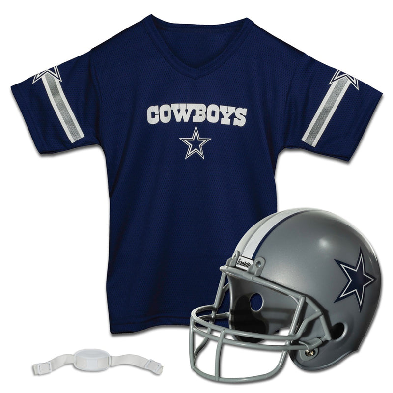 Franklin Sports NFL Helmet and Jersey Set - Dallas Cowboys