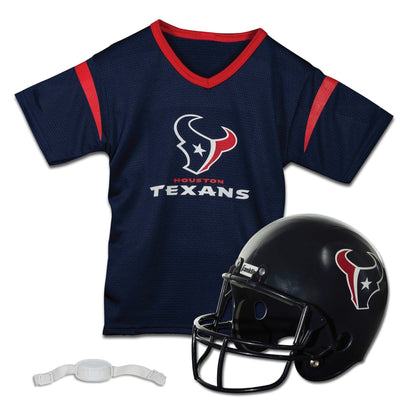 Franklin Sports NFL Helmet and Jersey Set - Houston Texans