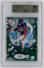2024 Topps Signature Class #F-19 Terrell Davis Fluidity Green /150 BGS Pristine 10