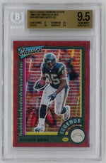 2022 Classics Premium Edition Timeless Tributes H2 Red Antonio Gates Leg #149 /35 BGS 9.5