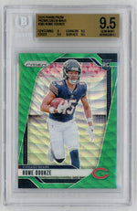 2024 Prizm #385 Rome Odunze Green Wave Rookie RC BGS 9.5