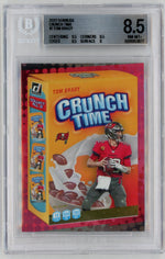 2022 Donruss Crunch Time #CT-1 Tom Brady SP BGS 8.5