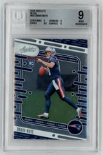 2024 Absolute #103 Drake Maye Retail Rookie RC BGS 9