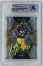 2021 Select #153 Najee Harris Premier Level Rookie RC In-Person Auto BGS Authentic/Witnessed