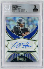 2024 Select #SSP-TSS Terrell Suggs White Signatures Auto /50 BGS 9