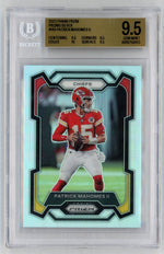 2023 Prizm #149 Patrick Mahomes II Silver BGS 9.5