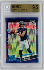 2023 Donruss Optic #244 CJ Stroud Rated Rookie RC Purple Shock BGS 9.5