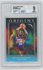 2023 Origins #27 Kevin Durant Turquoise /25 BGS 9