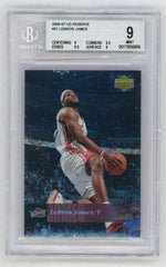 2006 UD Reserve #31 LeBron James BGS 9