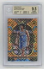 2022 Panini Select Plaid Copper Jaylin Williams #99 /49 BGS 9.5
