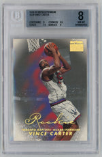 1998-99 SkyBox Premium #234 Vince Carter Rookie RC BGS 8