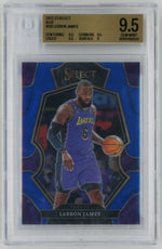 2022-23 Select #126 Lebron James Blue BGS 9.5