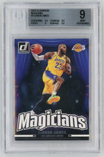2024-25 Donruss #1 LeBron James Magicians BGS 9
