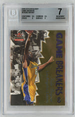 2000 Fleer Glossy #6 Kobe Bryant Game Breakers BGS 7
