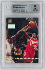 1993-94 Stadium Club First Day Issue #182 Dominique Wilkins Frequent Flyers BGS 5