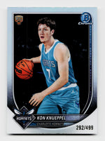 2025 Bowman Chrome #BCV-4 Kon Knueppel 292/499 Refractor Rookie