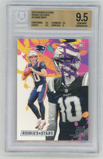 2024 Rookies & Stars Drake Maye Rookie Exclusive RC BGS 9.5