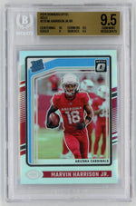 2024 Donruss Optic #276 Marvin Harrison Jr. Rated Rookie RC Holo BGS 9.5