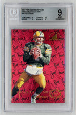 1997 Pinnacle Inscriptions Challenge Collection #4 Brett Favre BGS 9