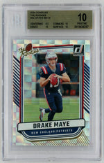 2024 Donruss the Rookies Drake Maye #TR-39 BGS 10