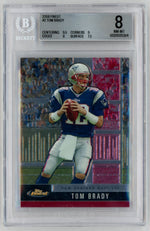 2008 Finest #2 Tom Brady BGS 8
