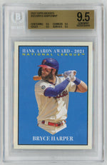 2022 Topps Archives #323 Bryce Harper MVP BGS 9.5