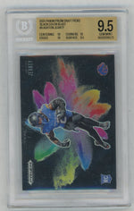 2025 Prizm Draft Picks #8 Ashton Jeanty Black Color Blast SSP Rookie RC BGS 9.5