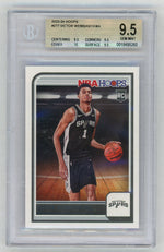 2023 NBA Hoops #277 Victor Wembanyama Rookie RC BGS 9.5