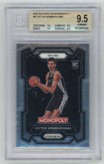 2023-24 Prizm Monopoly #81 Victor Wembanyama Rookie RC BGS 9.5