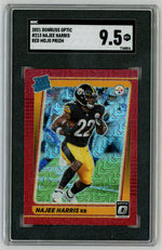 2021 Donruss Optic #213 Najee Harris Red Mojo Rated Rookie RC SGC 9.5
