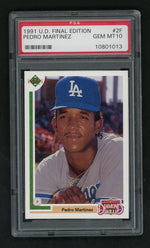 1991 Upper Deck Final Edition Pedro Martinez #2F PSA 10